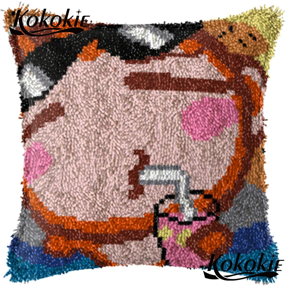 Набор с крючком-защелкой для изготовления подушек чехлов наборы вышивки