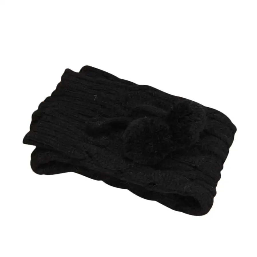 Дизайн Womail модные вязаные гетры шар декоративное голенище Sockings Oct6 Прямая fed30 - Цвет: Черный