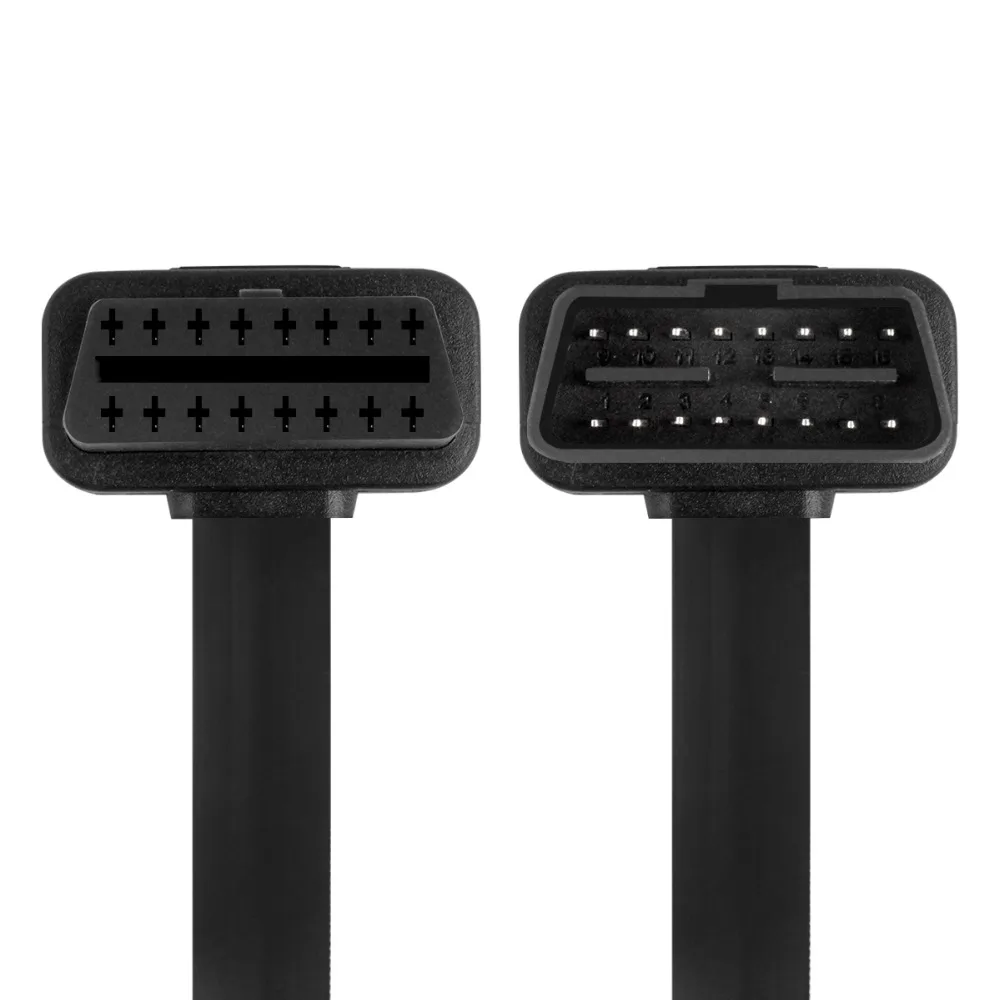 Диагностический кабель OBD2 16-контактный штекер-16-контактный разъем OBD 2 OBDII