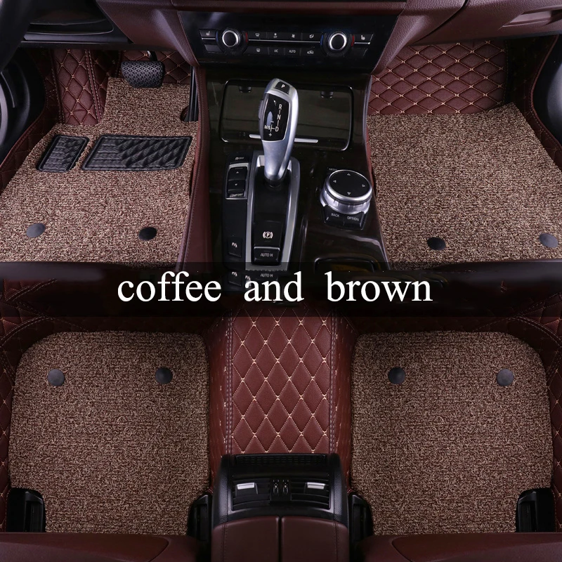 

kalaisike Custom car floor mats for Buick all models Envision GL8 Hideo Regal Ang Cora Lacrosse car accessories styling