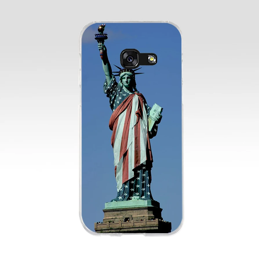 216AQ американский флаг США мягкий силиконовый чехол из ТПУ для телефона Samsung galaxy a3