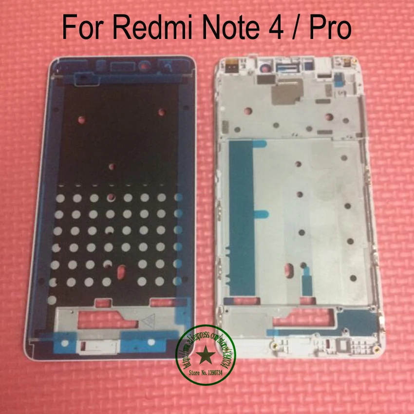 LTPro Лучшее качество Hongmi Note 4 ободок средняя рамка для Xiaomi Redmi Note 4/Pro передний ЖК-Корпус Запчасти для сотового телефона