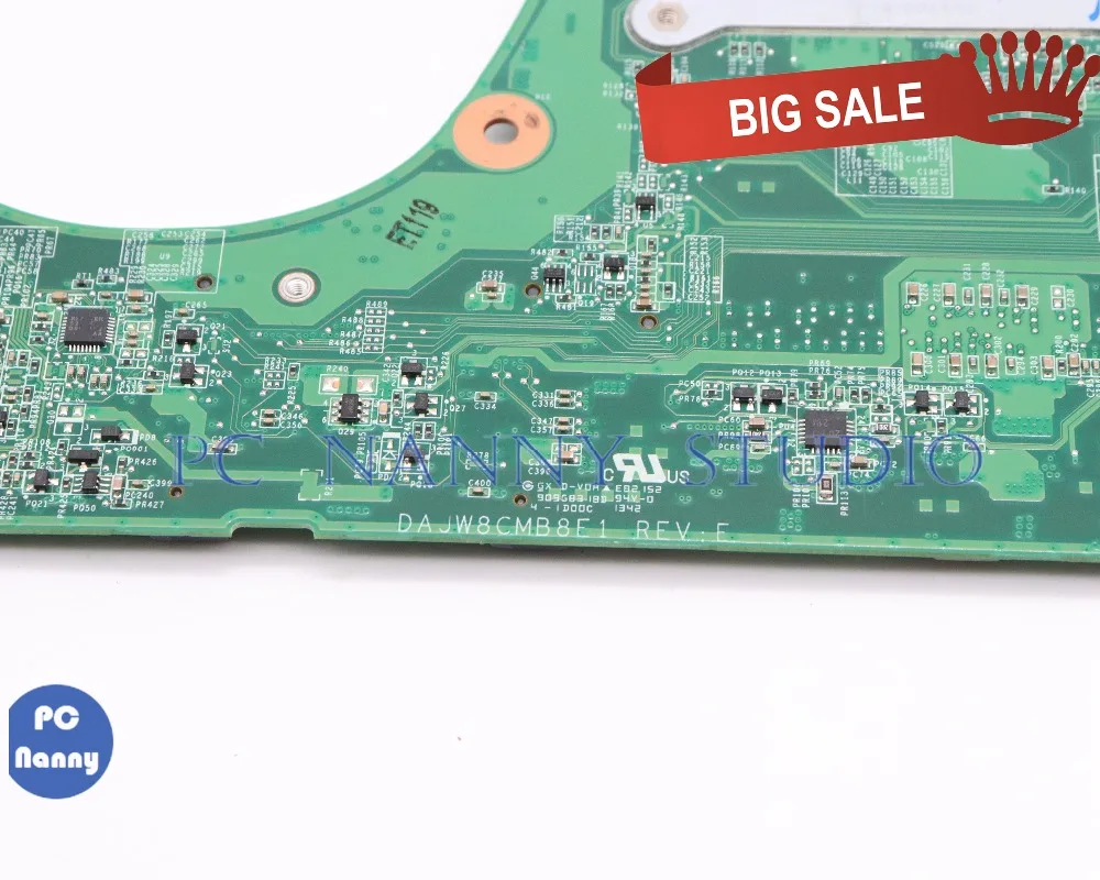 PCNANNY DAJW8CMB8E1 CN 002DY8 02DY8 для Dell Vostro 5470 материнская плата ноутбука SR16Q I3 4010U GT740M