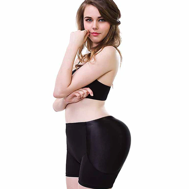 Сексуальное женское мягкое дно Управление трусики пуш-ап бедра нижнее белье