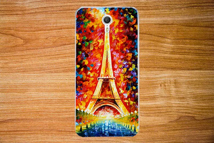 Для OUKITEL K4000 чехол, роскошный Diy УФ-Рисунок цветные цветы животные Эйфелева башня Мягкий ТПУ чехол для OUKITEL K4000 прозрачный - Цвет: c011