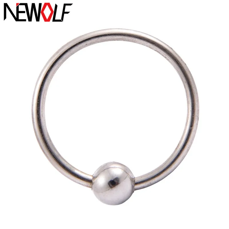 Кольцо для пениса из нержавеющей стали закусок кольца задержки эякуляции кольцо