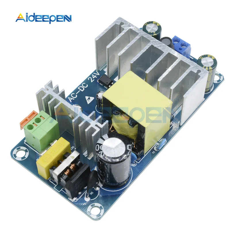 AC 85 V-265 V к DC 24V 100W 4A-6A стабильная Высокая мощность импульсный источник питания плата трансформатора питания понижающий регулятор напряжения