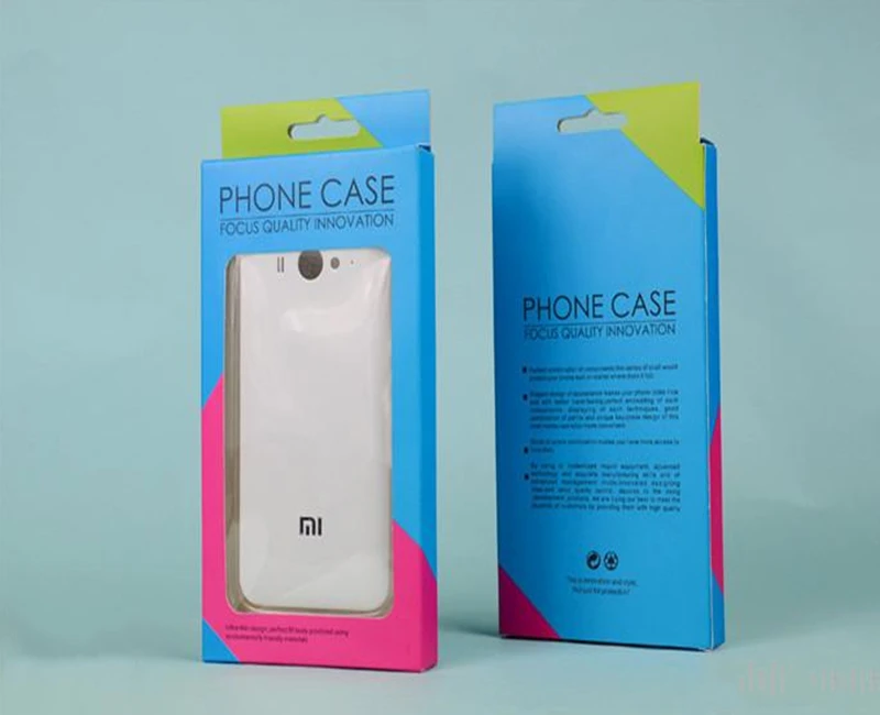 200 шт двойной цвет обычная бумага и Пластик Розничная коробка для iphone 8 7 5S 6 S samsung S6