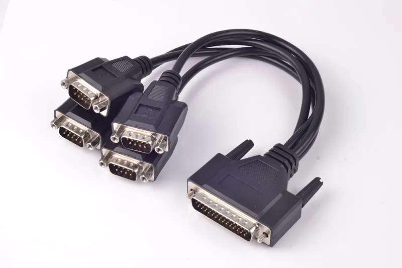PCI к 4 портам RS232 последовательная карта DB9 COM адаптер MCS9904 чипсет с кабелем