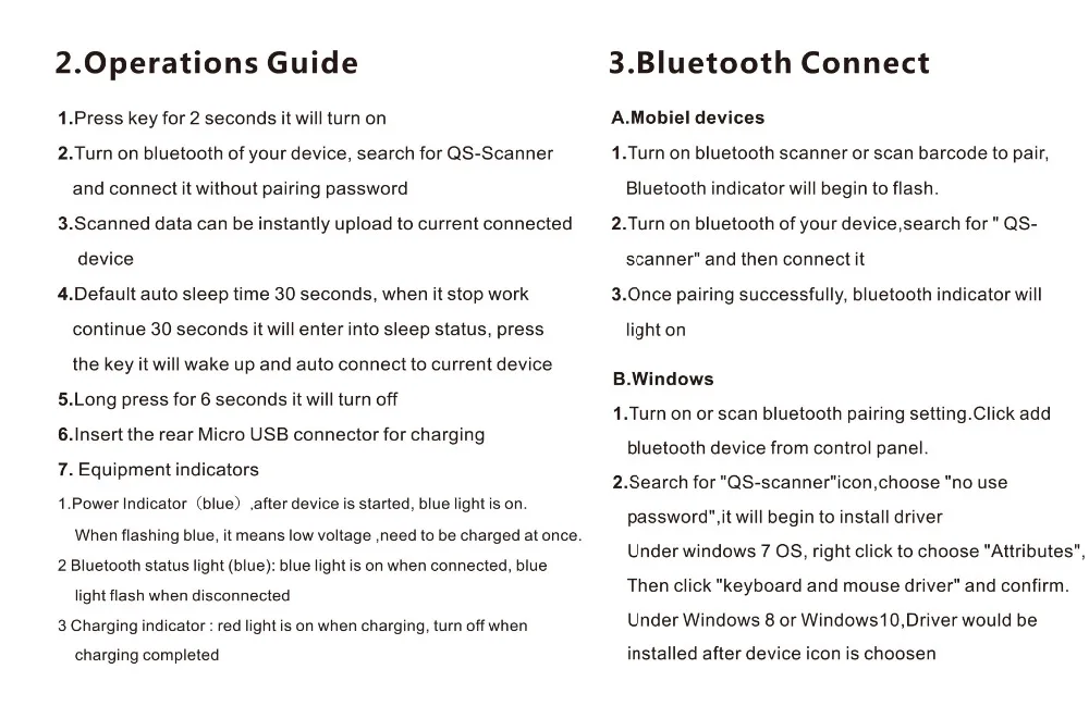 Мини Bluetooth пальцевое кольцо 1D/2D сканер считыватель штрих-кодов IOS Android Windows PDF417 DM qr-код 2D беспроводной сканер