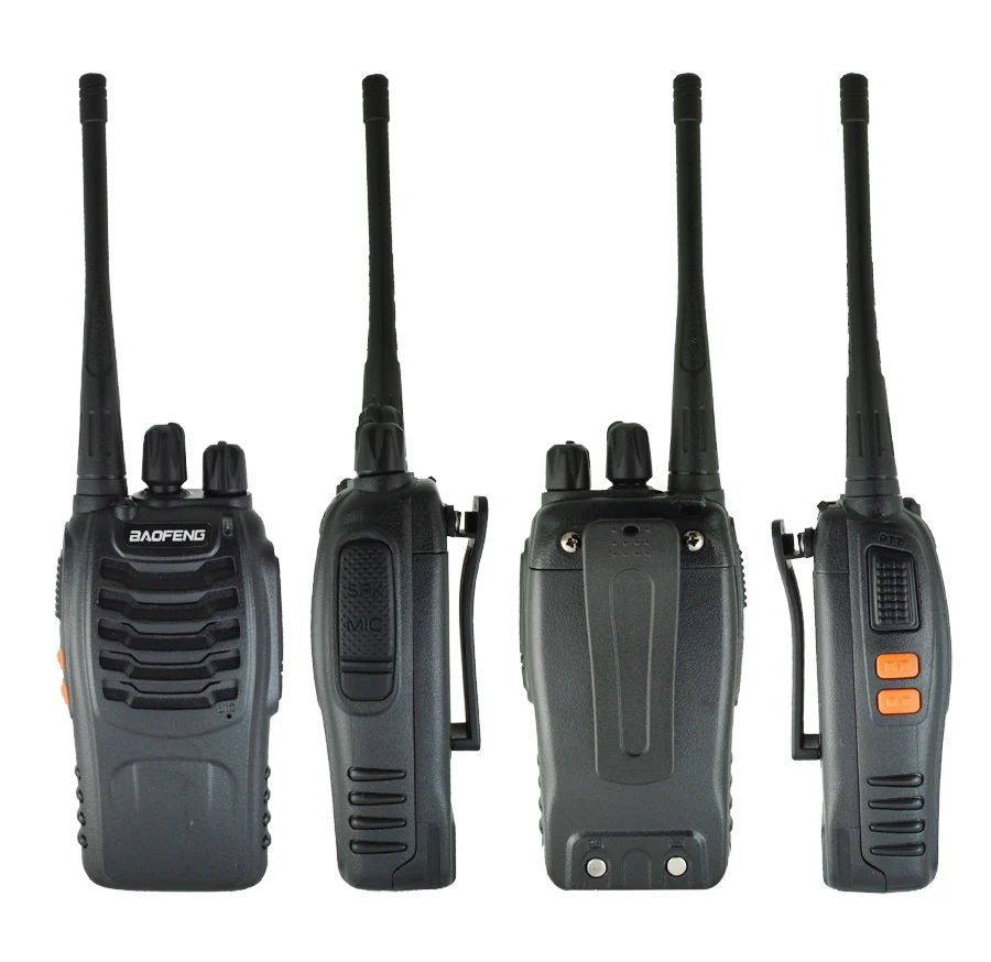 2 шт./компл. baofeng BF-888S иди и болтай Walkie Talkie BF 888S Портативный радио 16CH передатчик трансивера с baofeng микрофон для BF888s