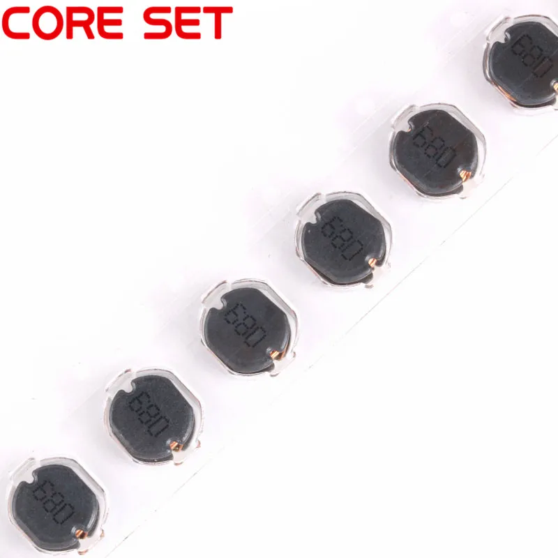 Индуктор мощности CD75 68UH 680 1.6A 10 шт./лот SMD|power inductor|smd power inductorinductor 68uh |