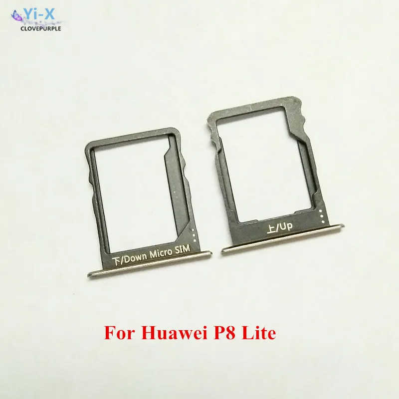 1 комплект слот для SIM-карты держатель адаптер запасные части Huawei P8 Lite | Мобильные