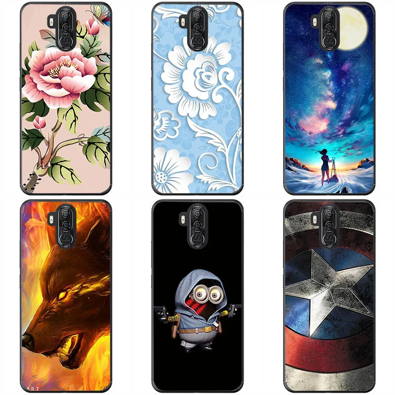 Мягкая силиконовая крышка для Ulefone Мощность 3S силиконовый чехол для телефона для Ulefone Мощность 3s мягкий TPU с рисунком облегающий чехол shell