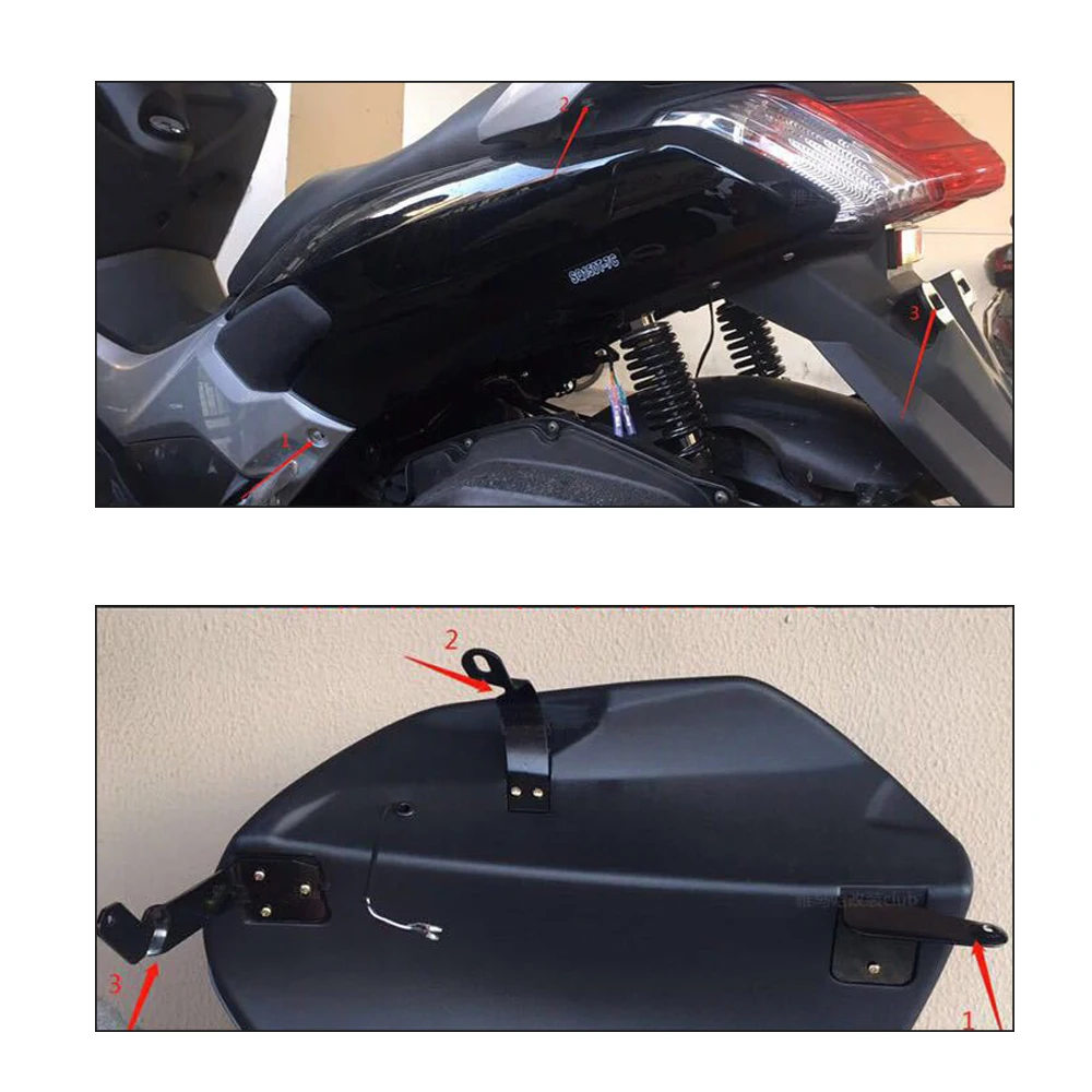 Для Yamaha Nmax 155 Nmax155 125 150 2016-2019 модифицированный мотоцикл nmax боковая Коробка сумка