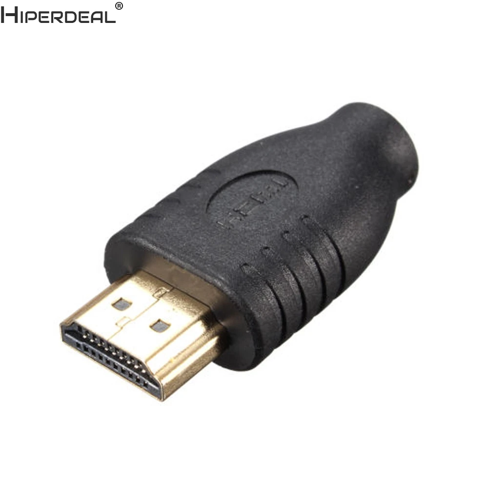 Конвертер HIPERDEAL со штекером типа А на гнездо Micro HDMI стандартный переходник с
