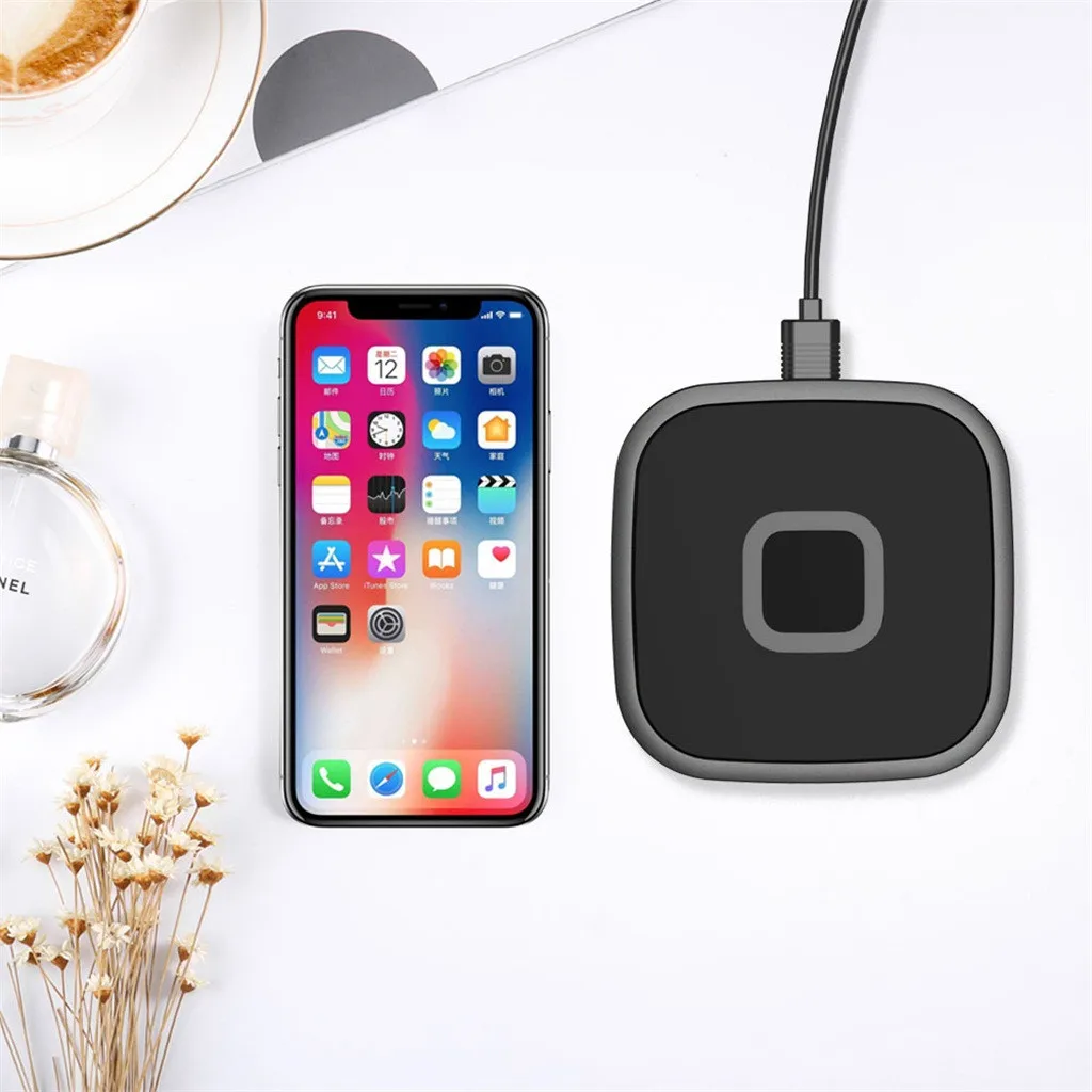 Fast Wireless Charger Stand 7.5W Compatible For iPhone X/10W X XR XS Max Samsung Note 9 S9 S8 Plus iaomi mi Mix 2s | Мобильные