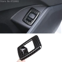 carbon fiber interior tail door switch frame button cover for bmw 2 series f45 f46 for bmw x1f48 2016 18 x2 f47