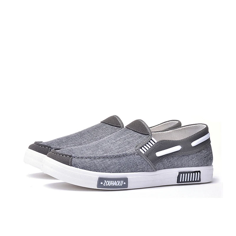 VESONAL 2019 Summer Comfortable Canvas Sneakers Men Shoes Loafers Moccasins lightweight Slip-On Light Male Casual Driving | Обувь