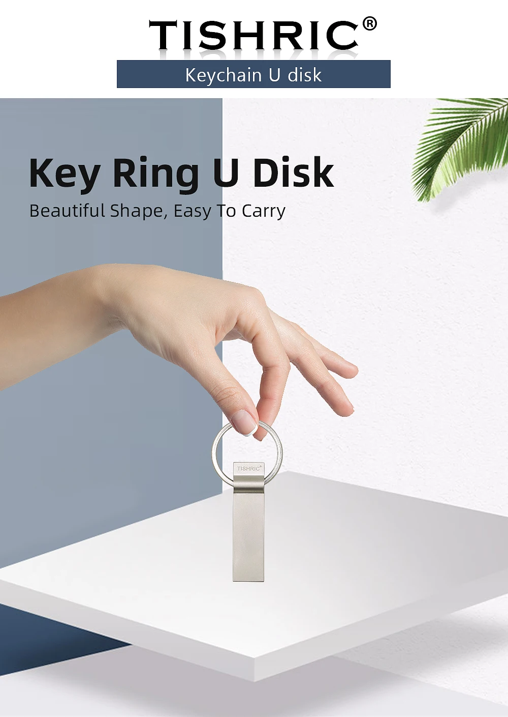 TISHRIC, металлический Usb флеш-накопитель, Usb ключ, ручка-накопитель, 128 ГБ, 64 ГБ, 32 ГБ, 16 ГБ, 8 ГБ, флеш-память, переносной usb-накопитель, usb флеш-накопитель, Портативная память