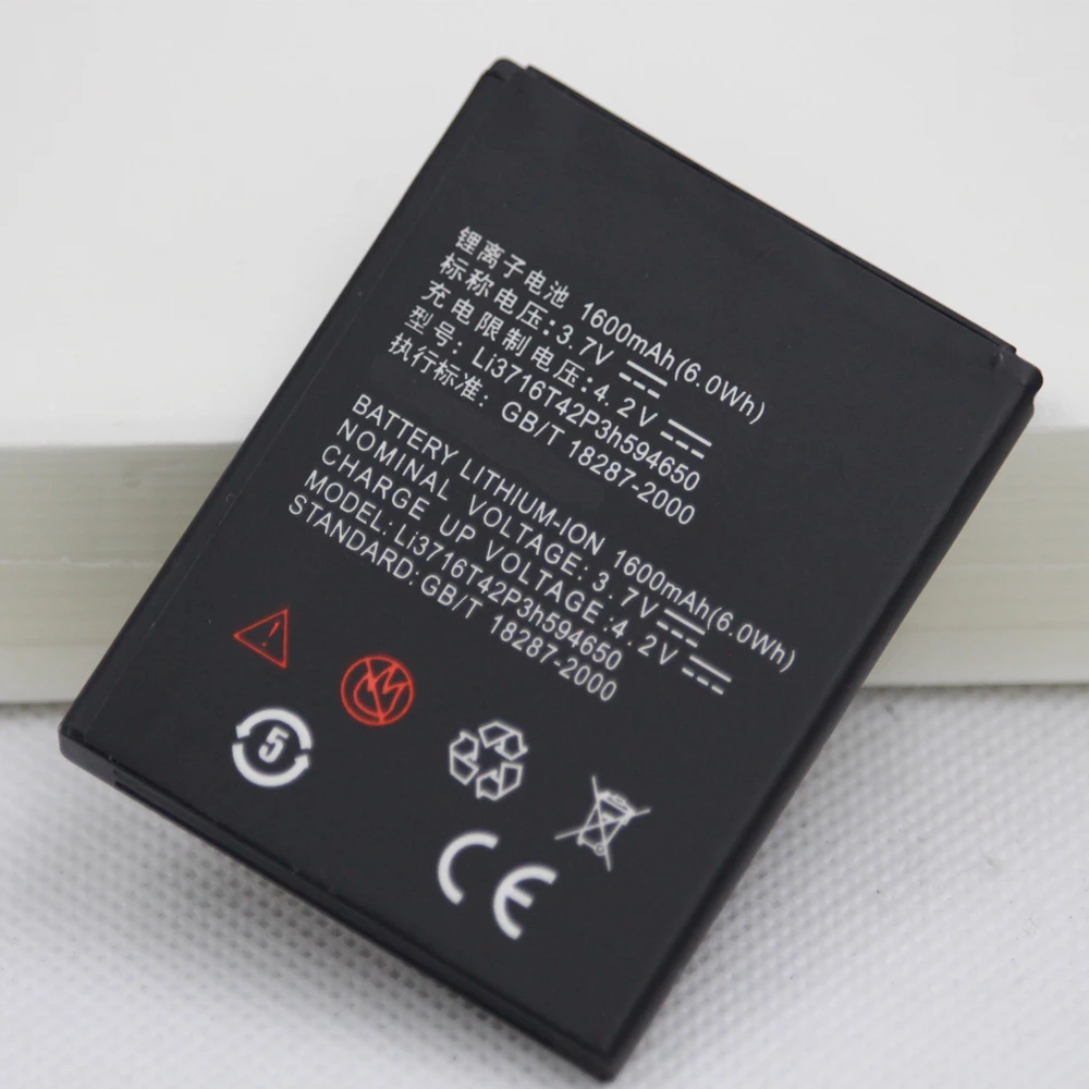 Для ZTE U970 U807 v807 N807 V930 U930 N970 V970 V889S V889M U795 1600mah LI3716T42P3h594650 мобильный телефон
