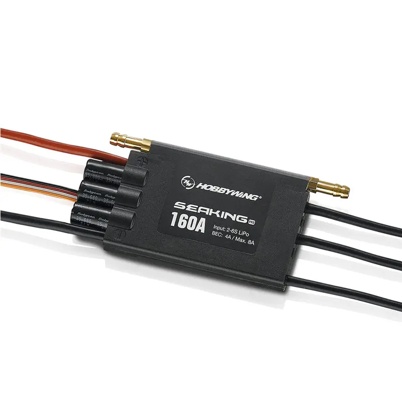 FATJAY Hobbywing Seaking PRO 160A ESC водонепроницаемые 2 6S для RC Mono2 соревновательные лодки 120 см