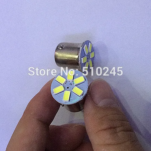 30 кратный Автомобильный задний фсветильник P21/5 Вт bay15d 6 светодиодов 1157 smd 5630 6smd