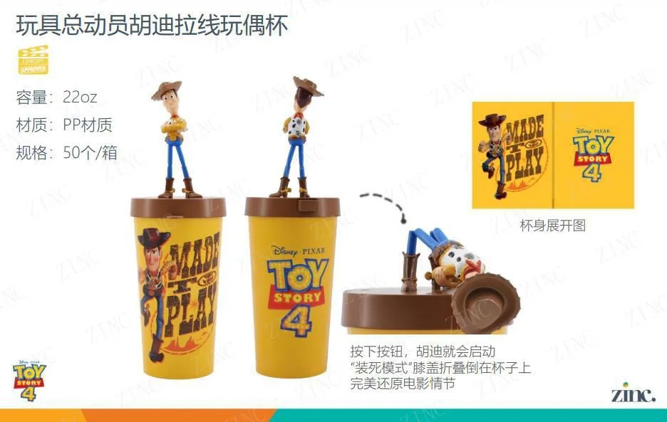 PresaleToy Story 4 аниме детские игрушки чашки Базз Лайтер Вуди мультфильм Дисней История игрушек 4 фигурки модели куклы Дети Рождественские подарки