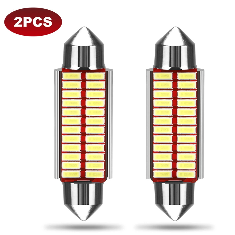 31 мм 36 мм/39 мм/41 C5W C10W супер яркий 4014 SMD Автомобильный светодиодный фестон