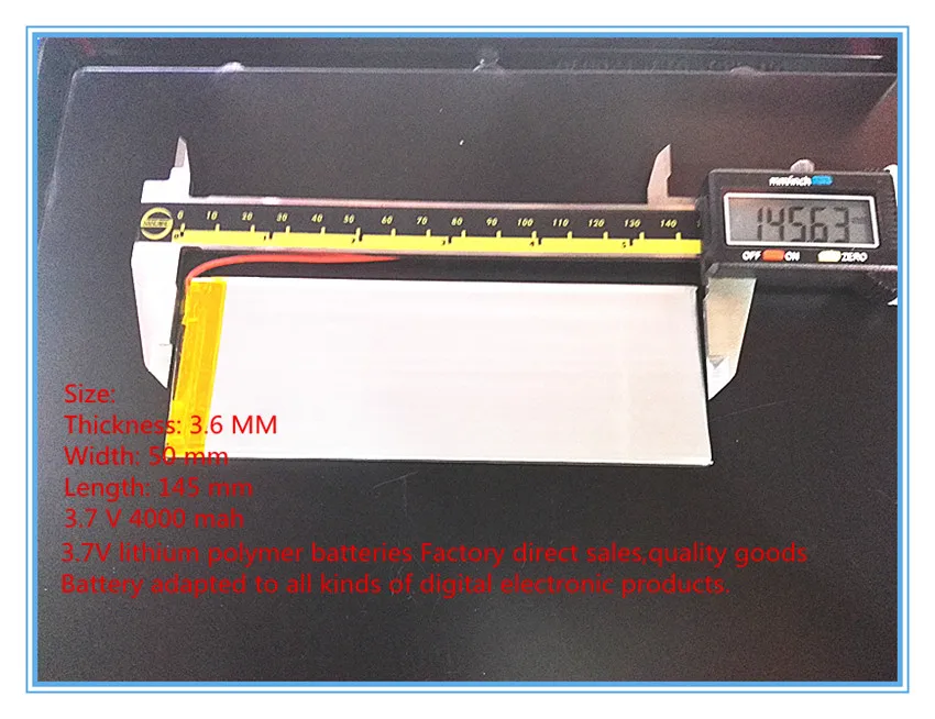 Полимерная литиевая батарея большой емкости 3 7 в планшетный компьютер со