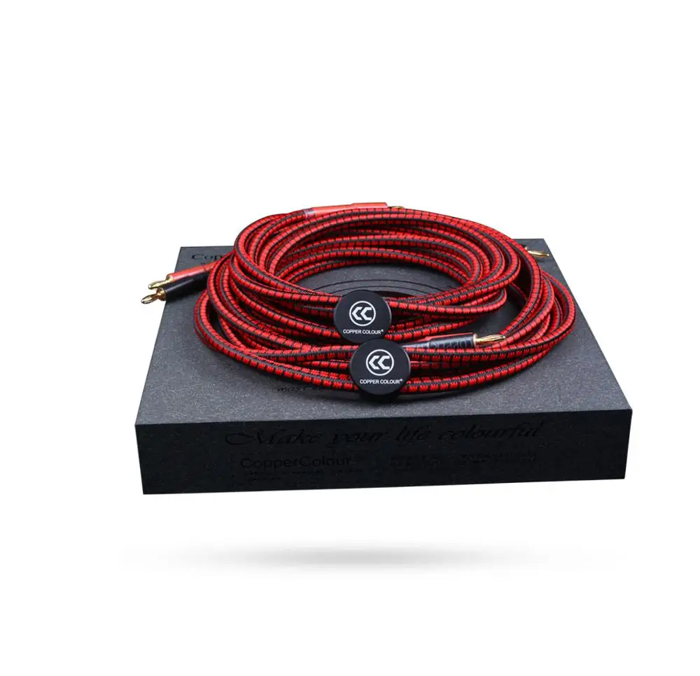 Кабель для аудиоколонок CopperColour CC PENNY V HiFi кабель длина по индивидуальному