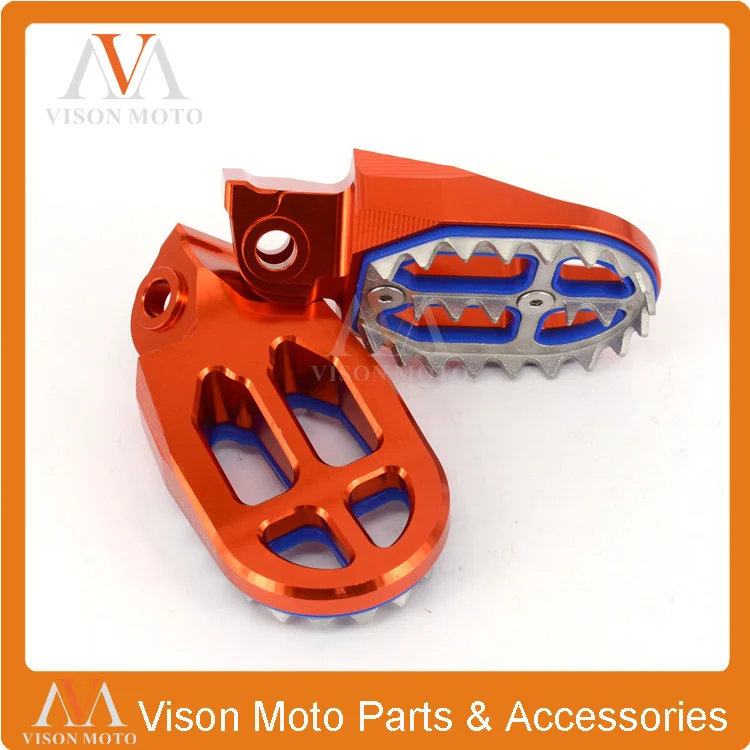 ЧПУ Заготовка MX подножки подставки педали для KTM EXC SX SXF XCF SMR 125 250 300 450 85 525 Мотокросс