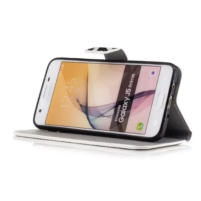 Чехол бумажник для Samsung Galaxy J7/J5/J2 Prime grand prime plus g532 G570 G610|Чехлы-портмоне| |