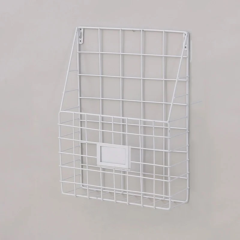1 шт. 35*27*8 см настенная металлическая стойка для хранения дома и офиса журнальная