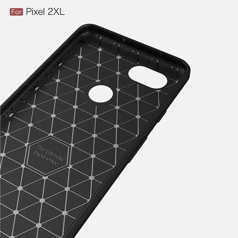Чехол для Pixel XL 2 роскошный защитный чехол из углеродного волокна мягкий