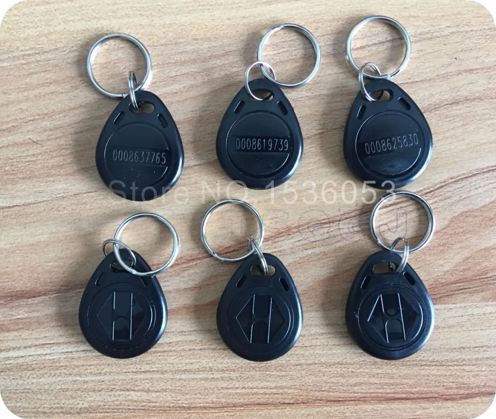 100 шт./лот Rfid-метка 125 кГц копировальные карты перезаписываемые T5557/EM4305