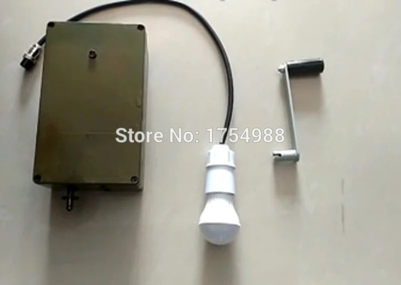 Ручной Электрический опоры генератора чтобы открыть замок или свет Takagism игры