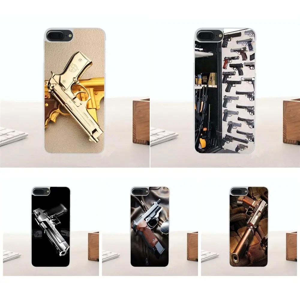 Soft Protector Pistolas Glock Weapon Gun Bullet For Galaxy Alpha Core Note 2 3 4 S2 A10 A20 A20E A30 A40 A50 A60 A70 M10 M20 M30 |