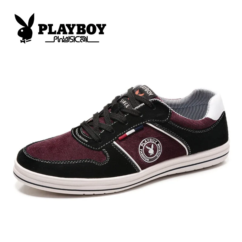 

Playboy men's shoes han edition Lace-Up CX39002 Flat with casual shoes Breathable fashion shoes