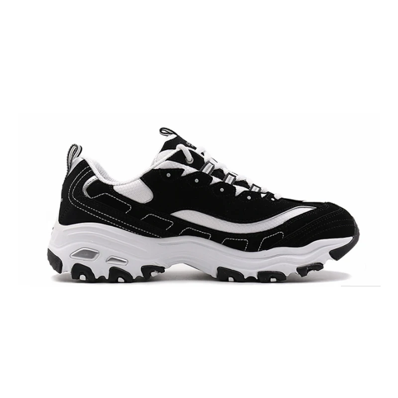 Skechers/мужские кроссовки; D'LITES; повседневная обувь на платформе; Мужская прогулочная обувь; кроссовки с дышащей сеткой; Мужская обувь; 52675-BKW