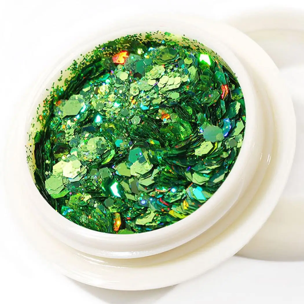 Новый женский модный дизайн ногтей Маникюр 3D украшение блестки Нормальный тип