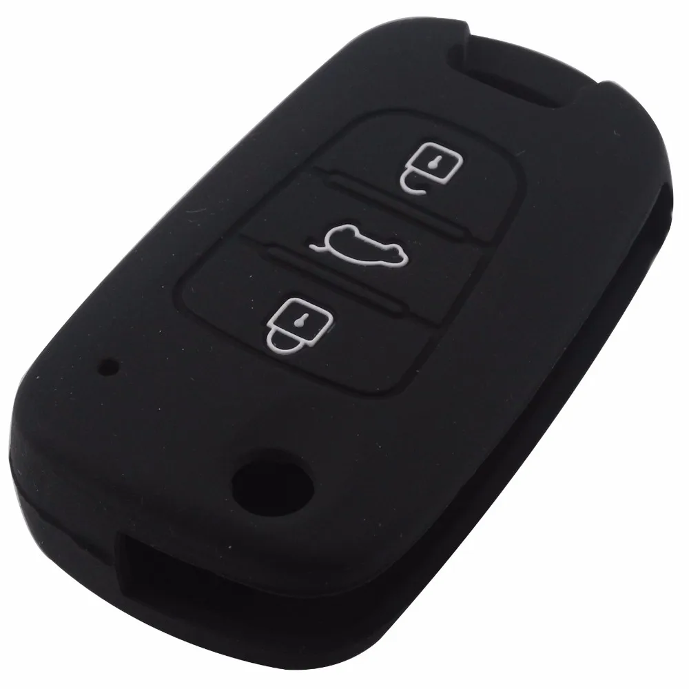 3 кнопки силиконовый корпус для автомобильного ключа Hyundai I30 I35 iX20 iX35 Ix30