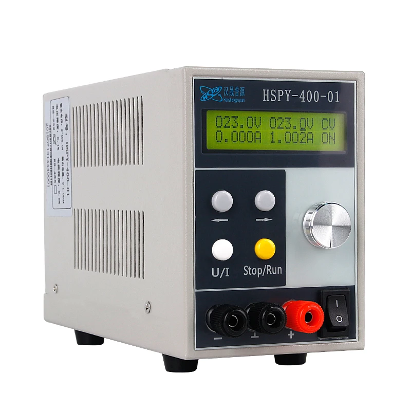 HSPY лабораторный Импульсный регулируемый источник питания 400 V/1A 120V 1A 30V 10A лаборатория 0.001A стабилизатор напряжения тока регулятор 220 v