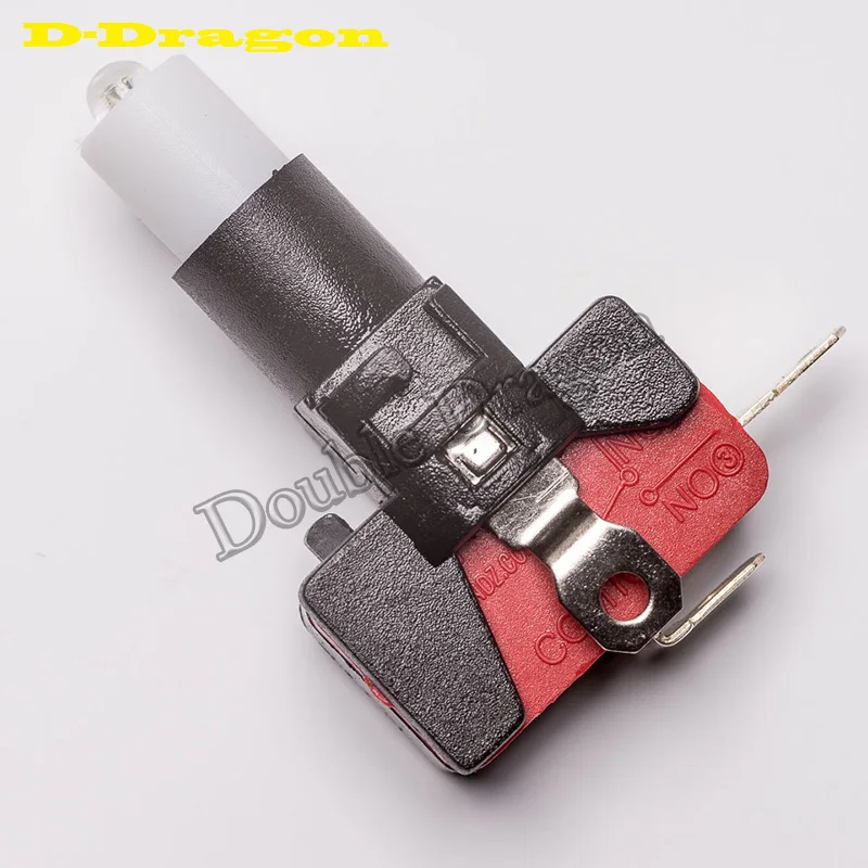 Большая купольная Кнопка 100 мм с подсветкой аркадные кнопки светодиодная питания