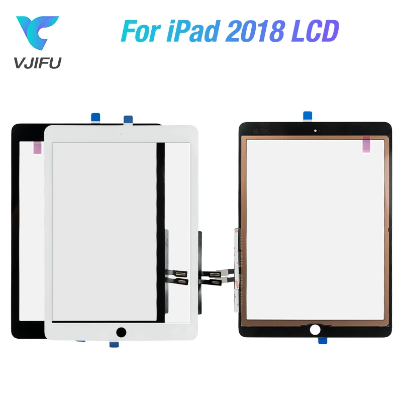 For iPad 9.7 2018 Version For iPad 6 6th Gen A1893 A1954 Touch Screen Digitizer Display Front Outer Panel Glass Assembly