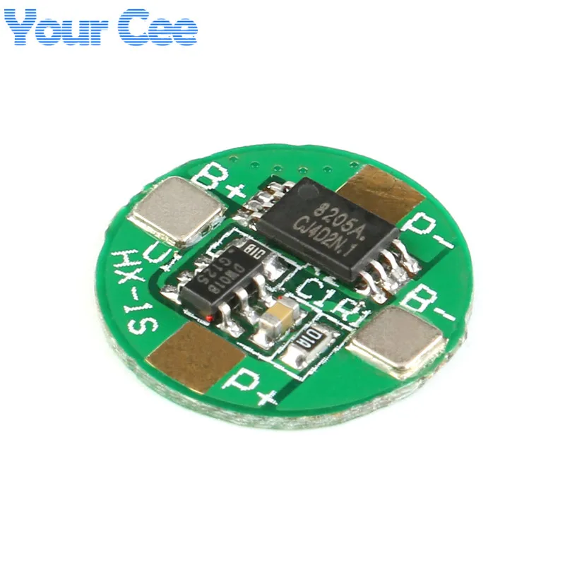 10 шт., защитная плата литий-ионного аккумулятора 3,7 в 1S 18650 A BMS PCM, модуль PCB с защитой от перезаряда и разряда