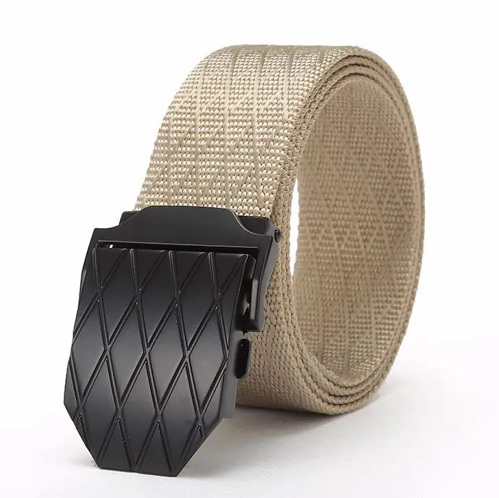 

men's belt military Nylon canvas belt Unisex luxury Top quality 3.8cm wide Army tactical belts Alloy buckle Waist Belt Waistband