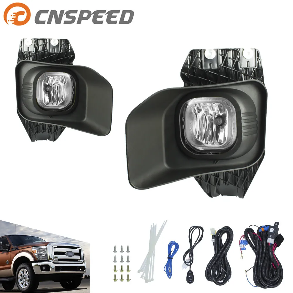 Противотуманные фары CNSPEED подходят для Ford F250 F350 F450 XLT 2011 2015 противотуманные
