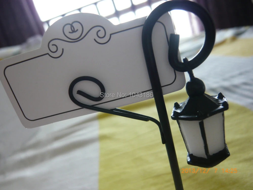 Бесплатная Доставка свадебные сувениры искусственная уличная лампа Bourbon на день