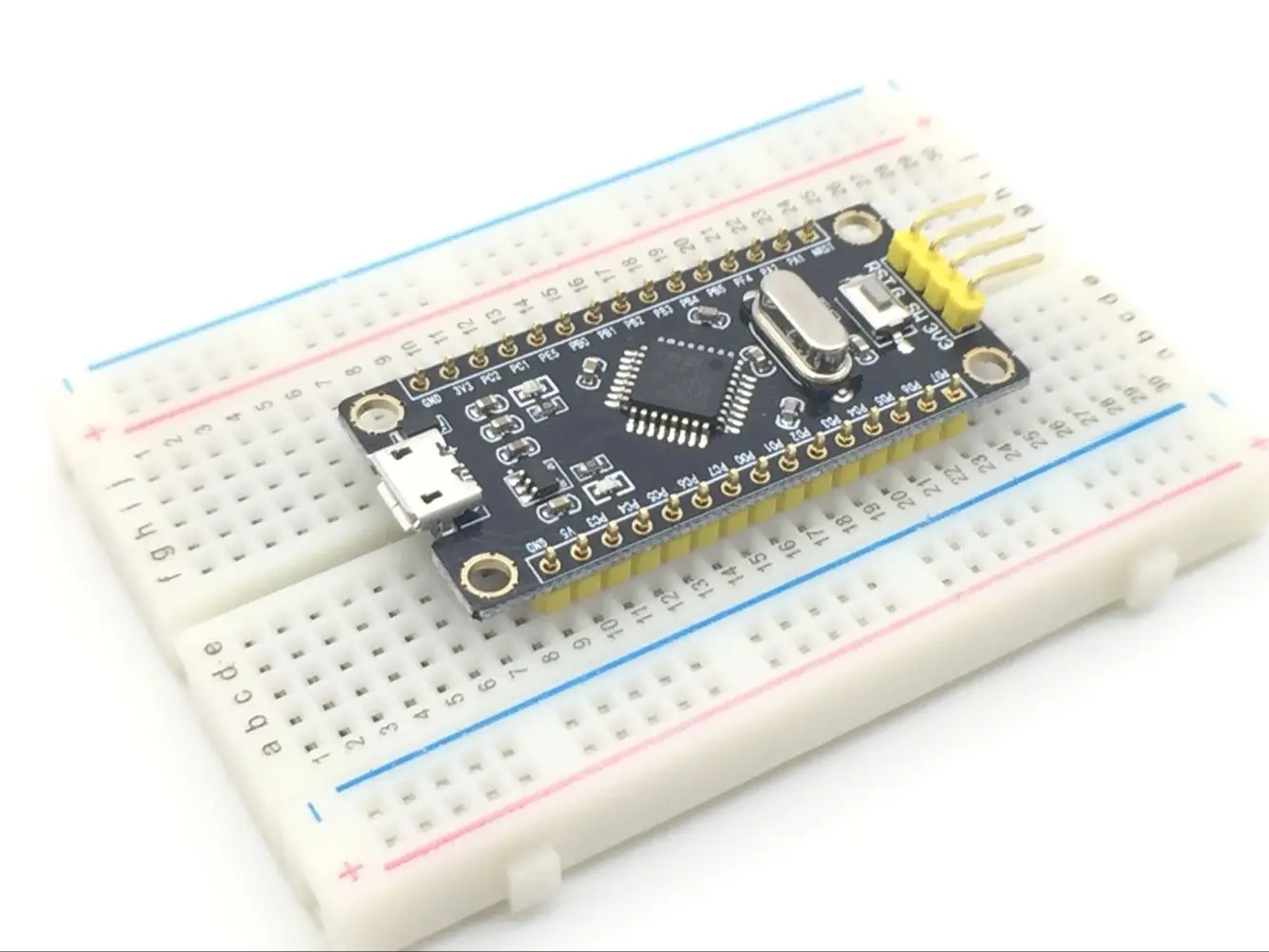 Макетная плата STM8S STM8S105K4T6 основная MCU малая системная позолоченная